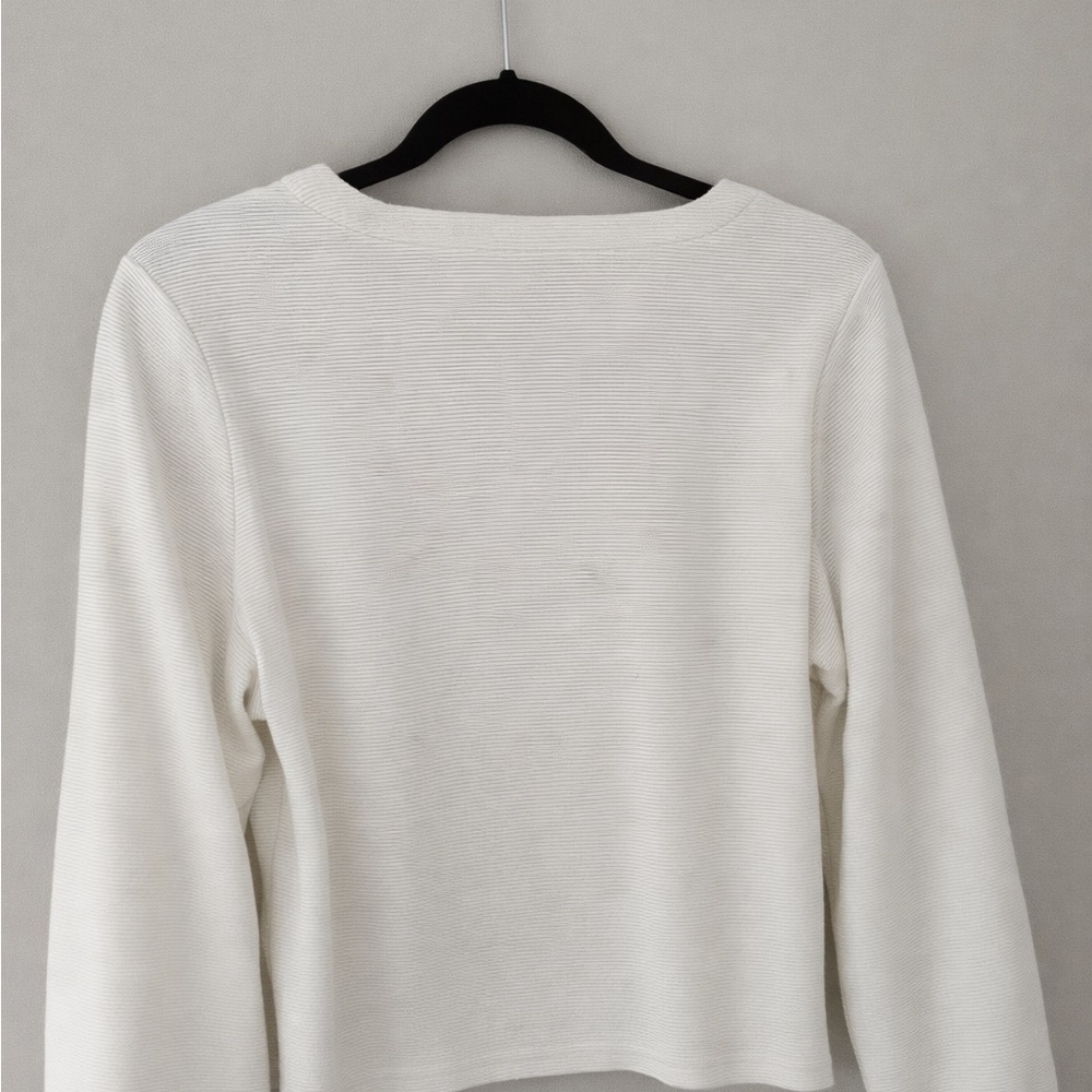 Madewell Texture & Thread Cream Cardigan - Picture 2 of 4
